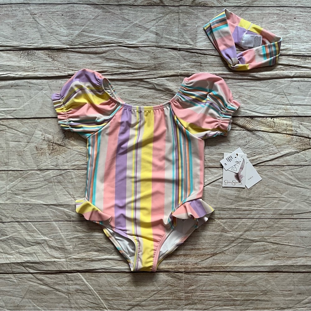 Jessica Simpson 2-piece swimsuit set - NEW